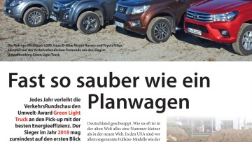 Fast so sauber wie ein Planwagen