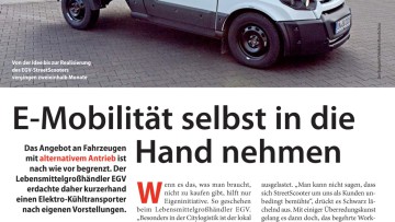 E-Mobilität selbst in die Hand nehmen