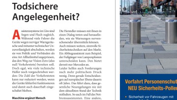 Lkw-Assistenzsysteme: Todsichere Angelegenheit?