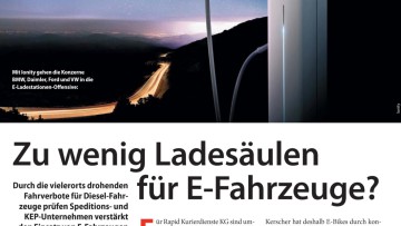 Zu wenig Ladesäulen für E-Fahrzeuge?