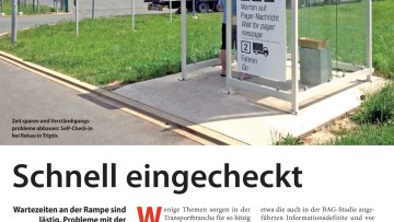 Schnell eingecheckt