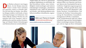 Zurück an die Arbeit