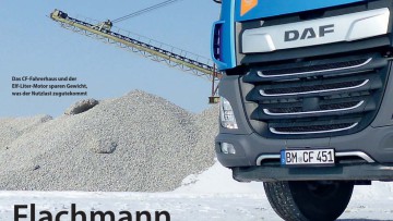 Flachmann für den Bau