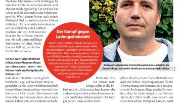 Wie gehen Sie gegen Planenschlitzer vor?