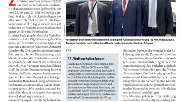Weltverkehrsforum will sichere Straßen
