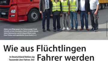 Wie aus Flüchtlingen Fahrer werden