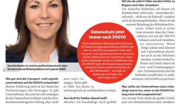 Sind die Betriebe auf die DSGVO vorbereitet?