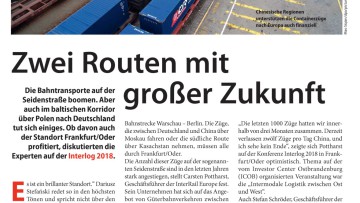 Zwei Routen mit großer Zukunft