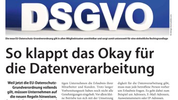 So klappt das Okay für die Datenverarbeitung