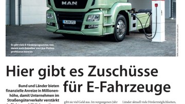 Hier gibt es Zuschüsse für E-Fahrzeuge