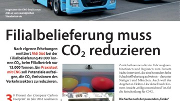 Filialbelieferung muss CO2 reduzieren