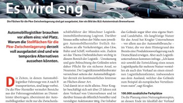 Es wird eng