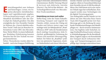 Vom Labor auf die Straße