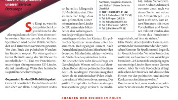 Hohes Tempo trotz Schlaglöchern