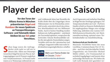 Player der neuen Saison