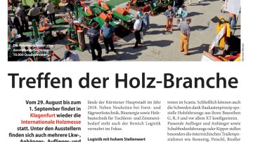 Treffen der Holz-Branche