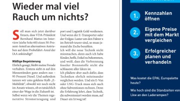IAA Nutzfahrzeuge in Hannover: Wieder mal viel Rauch um nichts?