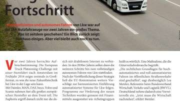 Langsamer Fortschritt