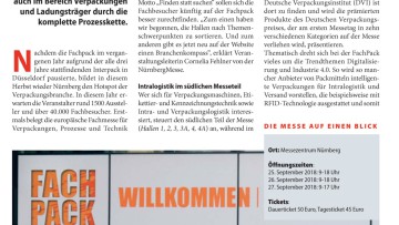 An der Schwelle zur Verpackung 4.0