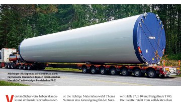 Bewegendes hinter der Kabine