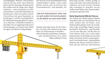 Die Arbeit am Image