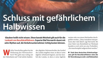 Schluss mit gefährlichem Halbwissen