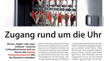 Zugang rund um die Uhr