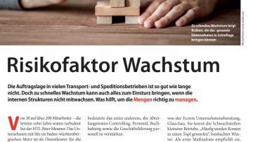 Risikofaktor Wachstum