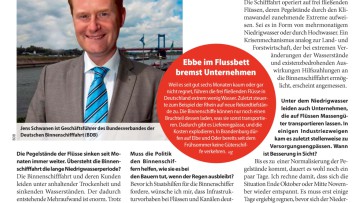 Muss die Politik die Binnenschiffer retten?