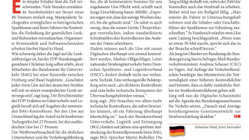 FDP: Tacho-Trickser härter bestrafen