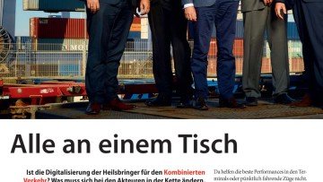 Alle an einem Tisch