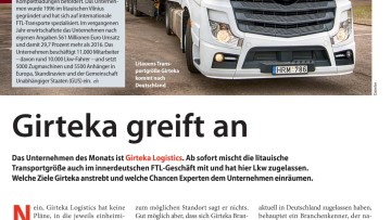 Girteka greift an