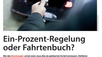 Ein-Prozent-Regelung oder Fahrtenbuch?