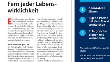 CO2-Grenzwerte für Nutzfahrzeuge: Fern jeder Lebenswirklichkeit