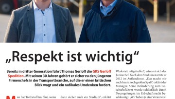 "Respekt ist wichtig"