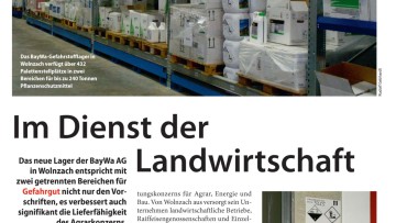 Im Dienst der Landwirtschaft