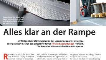 Alles klar an der Rampe