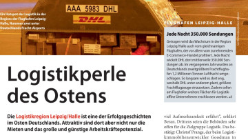 Logistikperle des Ostens