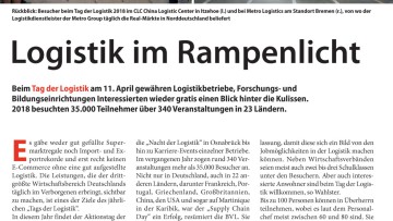 Logistik im Rampenlicht