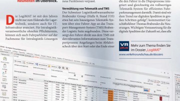 Updates für vernetzte Logistiker