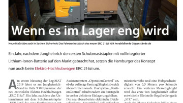 Wenn es im Lager eng wird