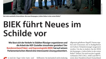 BIEK führt Neues im Schilde vor