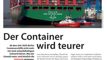 Der Container wird teurer