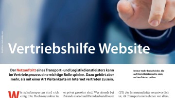Vertriebshilfe Website