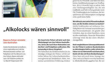 "Alkolocks wären sinnvoll"