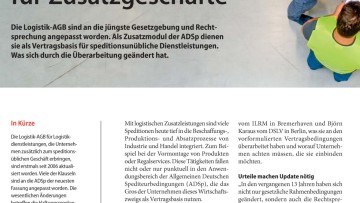 Neue Bedingungen für Zusatzgeschäfte