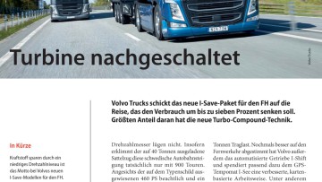 Turbine nachgeschaltet
