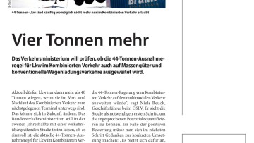 Vier Tonnen mehr