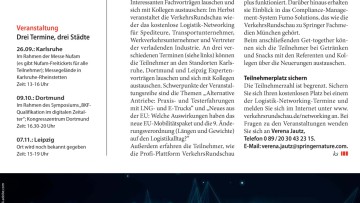 Neue Termine für Netzwerker