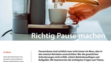 Richtig Pause machen